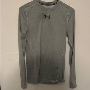 Under Armour Men's Steel Gray Long Sleeve Tee